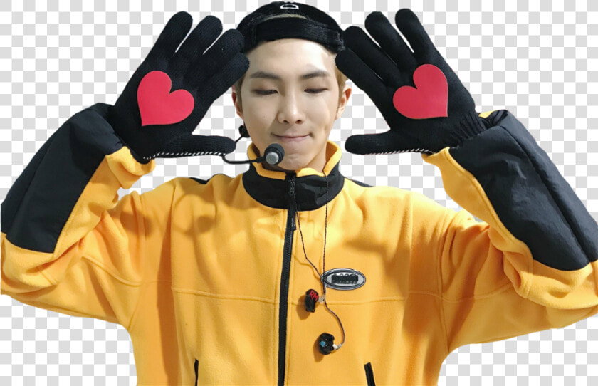 Namjoon Bts Rm Kpop Boy Cute Heart   Bts Rm Cute Png  Transparent PngTransparent PNG