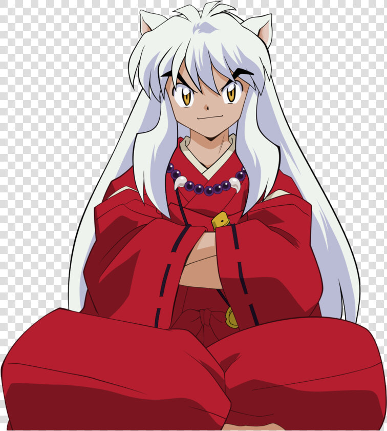 Inuyasha Image   Inuyasha Sitting  HD Png DownloadTransparent PNG