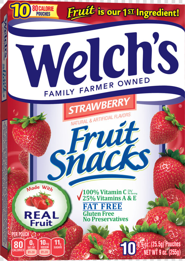 Welch  39 s Strawberry Fruit Snacks  HD Png DownloadTransparent PNG