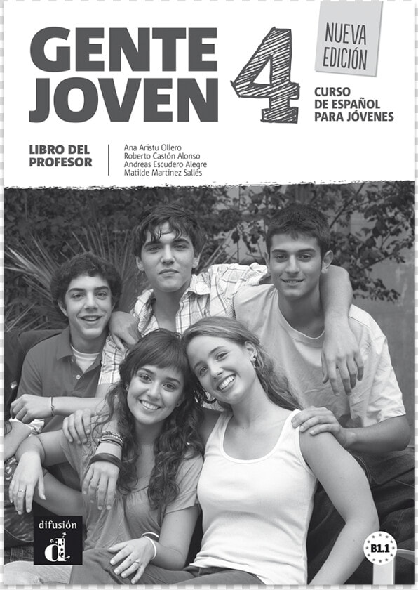 Gente Joven 4 Nueva Edición  teacher S Book   Gente Joven   Nueva Edicion By Matilde Martínez  HD Png DownloadTransparent PNG