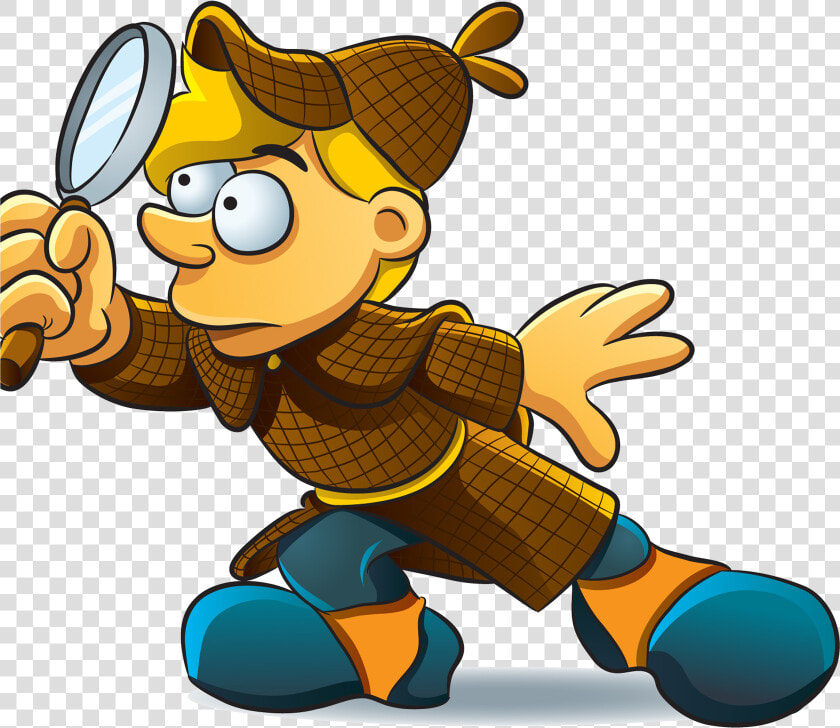 Magnifying Glass Clip Art   Man Magnifying Glass Clipart  HD Png DownloadTransparent PNG