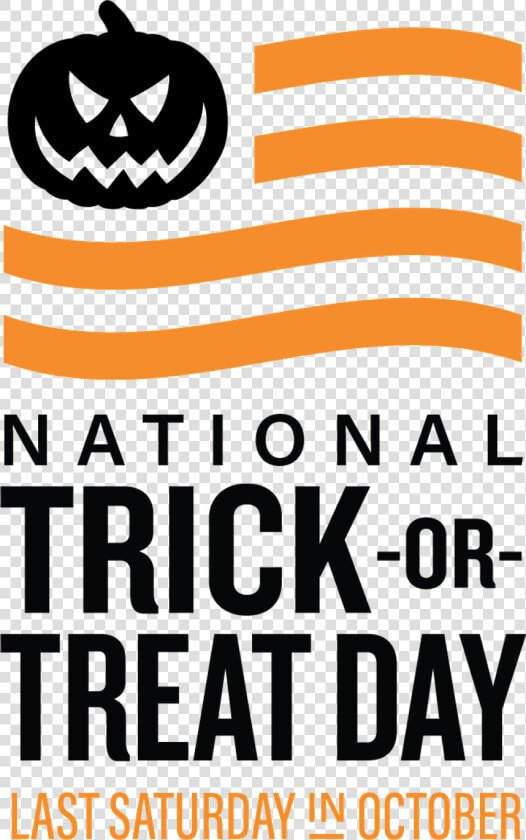 National Trick Or Treat Day Logo  HD Png DownloadTransparent PNG