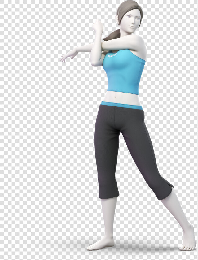 Nintendo Fanon Wiki   Super Smash Bros Ultimate Wii Fit Trainer  HD Png DownloadTransparent PNG