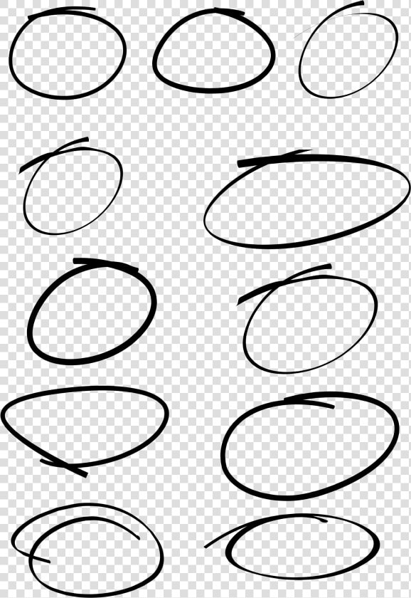 Handwritten Circle Png   Transparent Background Circle Handwritten  Png DownloadTransparent PNG