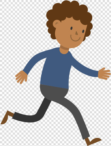 Transparent Scared Man Clipart   Cartoon Man Running Png  Png DownloadTransparent PNG