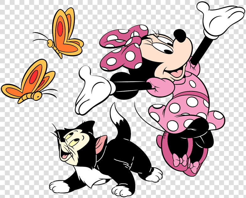 Minnie Mouse Y Figaro  HD Png DownloadTransparent PNG