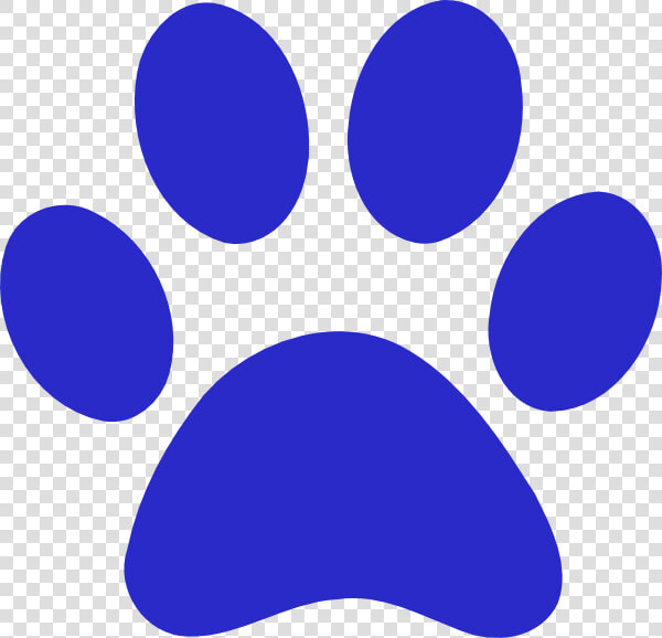 Tiger Paw Svg Clip Arts   Blue Paw Logo  HD Png DownloadTransparent PNG