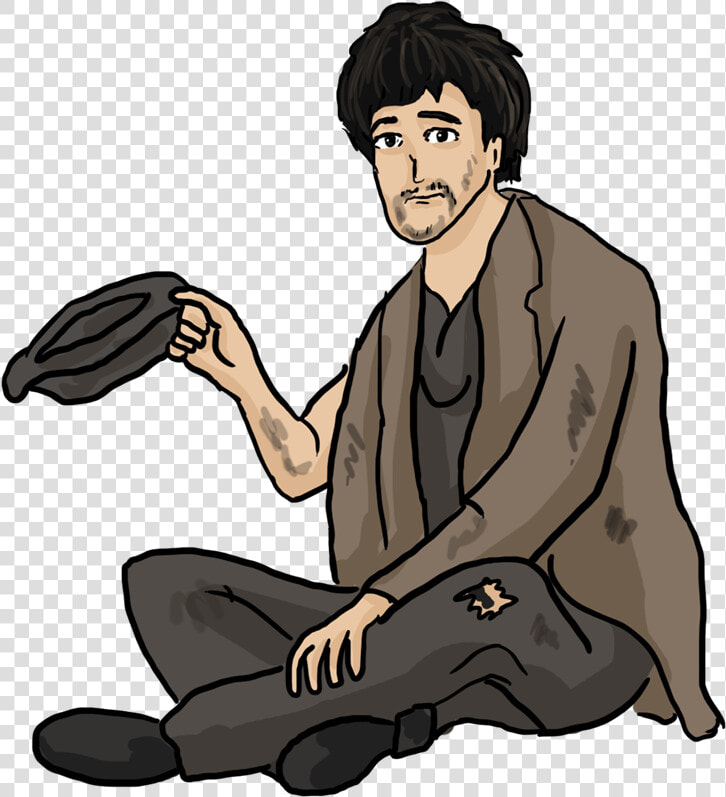 Happy Man Poor Png   Beggar Png  Transparent PngTransparent PNG