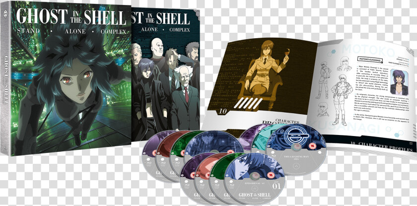 Ghost In The Shell Stand Alone Complex Complete Series  HD Png DownloadTransparent PNG