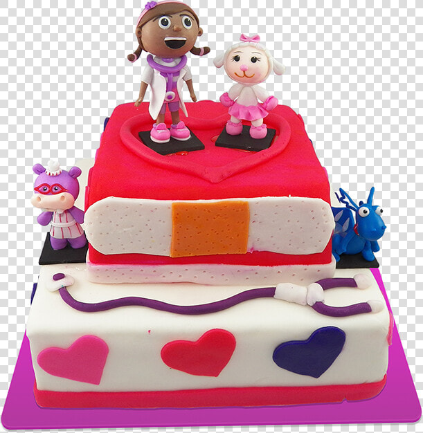 Torta Doctora Juguetes   Cake Decorating  HD Png DownloadTransparent PNG