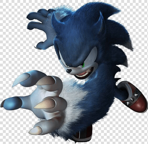 Wow  Guess Someone Got In A Bad Mood Guess Its Time   Sonic Unleashed Werehog Render  HD Png DownloadTransparent PNG