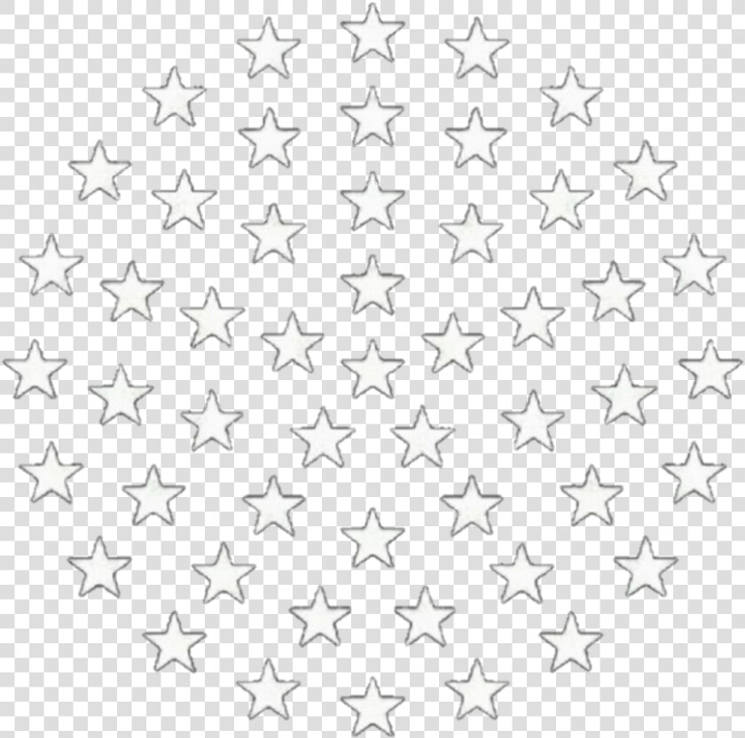  freetoedit  white  stars  overlay  circle   Star  HD Png DownloadTransparent PNG