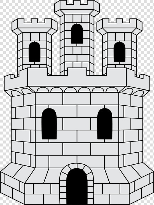 Building  Castle  Fort  Fortification  Heraldry   Heraldry Castle Png  Transparent PngTransparent PNG