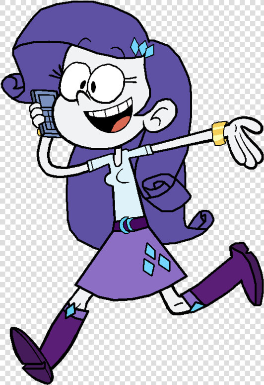 Cellphone  Equestria Girls  Open Mouth  Phone  Rarity    Loud House My Little Pony  HD Png DownloadTransparent PNG