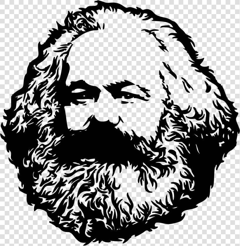 Human Behavior head art   Karl Marx Beard Png  Transparent PngTransparent PNG