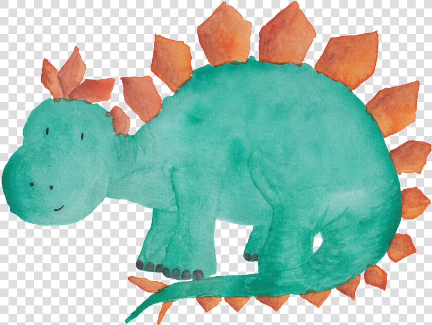 Green Hand Painted Dinosaur Cartoon Dinosaur Transparent   Nursery Dinosaur Prints  HD Png DownloadTransparent PNG