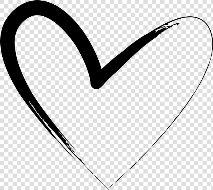 Transparent Hand Drawn Heart Clipart Free   Drawn Hand Heart Png  Png DownloadTransparent PNG