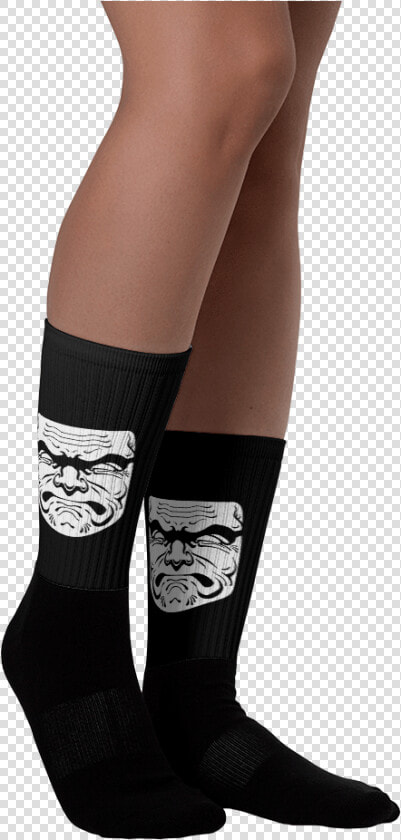 Simple Squat Face Socks   Sock  HD Png DownloadTransparent PNG