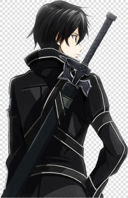  kirito  sao  anime  render   Anime Kirito  HD Png DownloadTransparent PNG