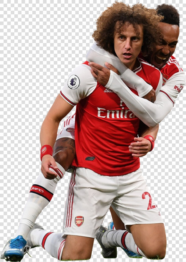 David Luiz  amp  Pierre emerick Aubameyang render   David Luiz Arsenal Png  Transparent PngTransparent PNG