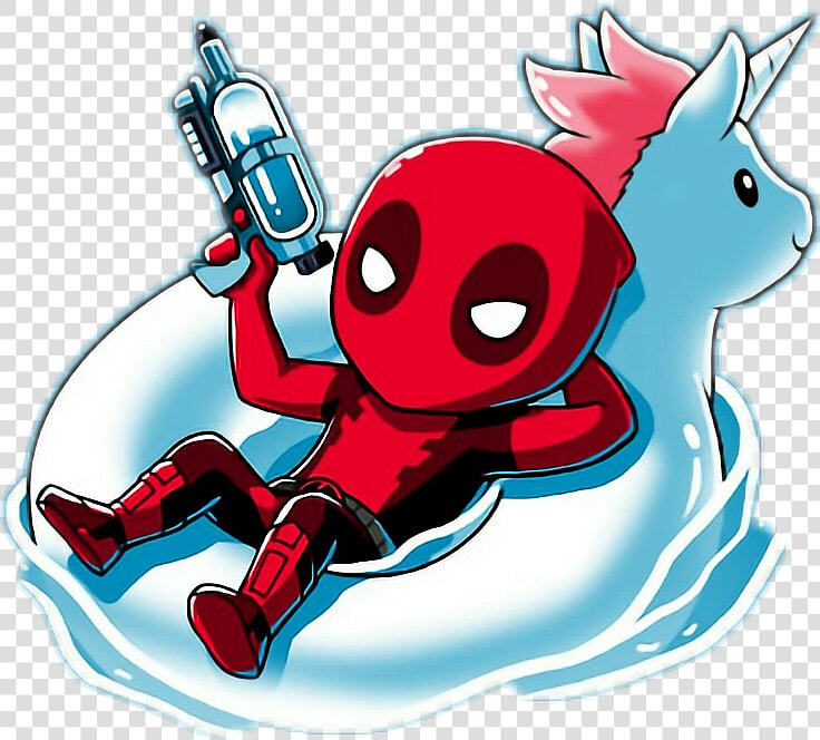 Deadpool Clipart Unicorn   Deadpool Cute Unicorn  HD Png DownloadTransparent PNG