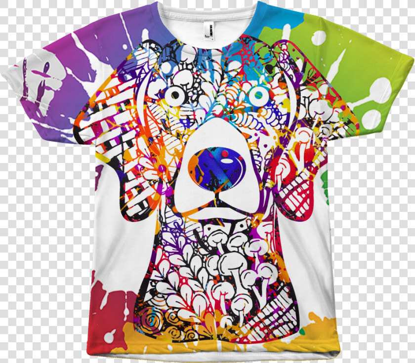 Weimaraner Design All Over Print T shirts   T shirt  HD Png DownloadTransparent PNG