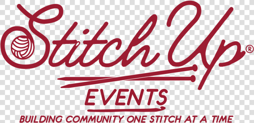 Stitchup Events Reg Red Tagline  HD Png DownloadTransparent PNG