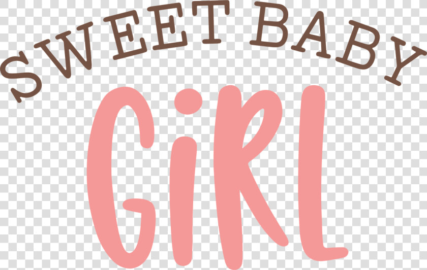 Sweet Baby Girl Svg Cut File   Calligraphy  HD Png DownloadTransparent PNG