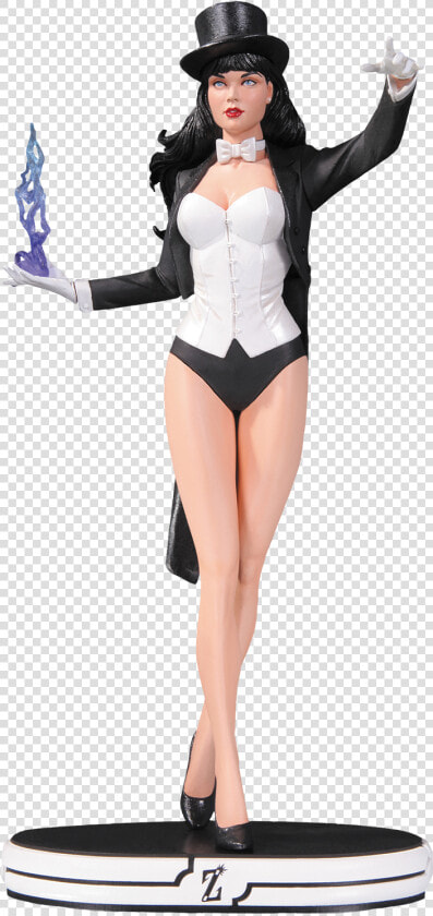 Dc Cover Girls Zatanna Statue Main Image   Dc Comic Cover Girls Statue  HD Png DownloadTransparent PNG