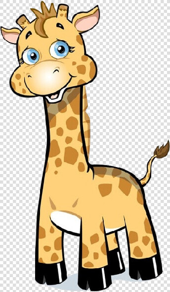 Giraffe Clip Art   Baby Giraffe Transparent Cartoon  HD Png DownloadTransparent PNG