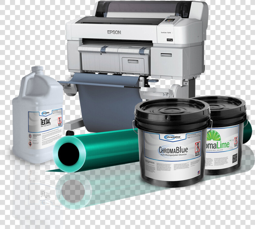 Chromaline Screen Print Products Print With Confidence   Printers For Technical Drawing  HD Png DownloadTransparent PNG