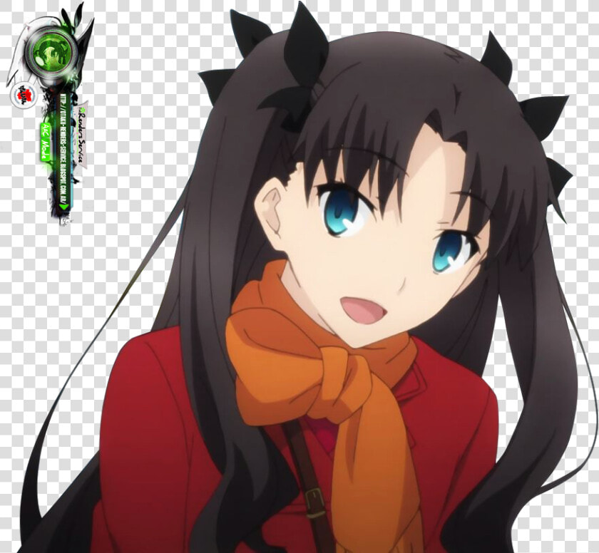 Rin Tohsaka  lt 3   Fate Stay Rin Cute  HD Png DownloadTransparent PNG