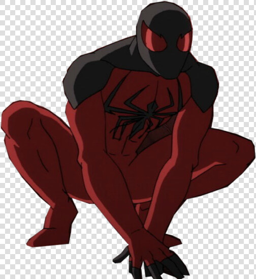 Drawn Spiderman Ultimate Spiderman   Ultimate Spiderman Scarlet Spider Spiderman  HD Png DownloadTransparent PNG