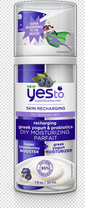 Product Photo   Super Blueberries Recharging Greek Yogurt And Probiotic  HD Png DownloadTransparent PNG