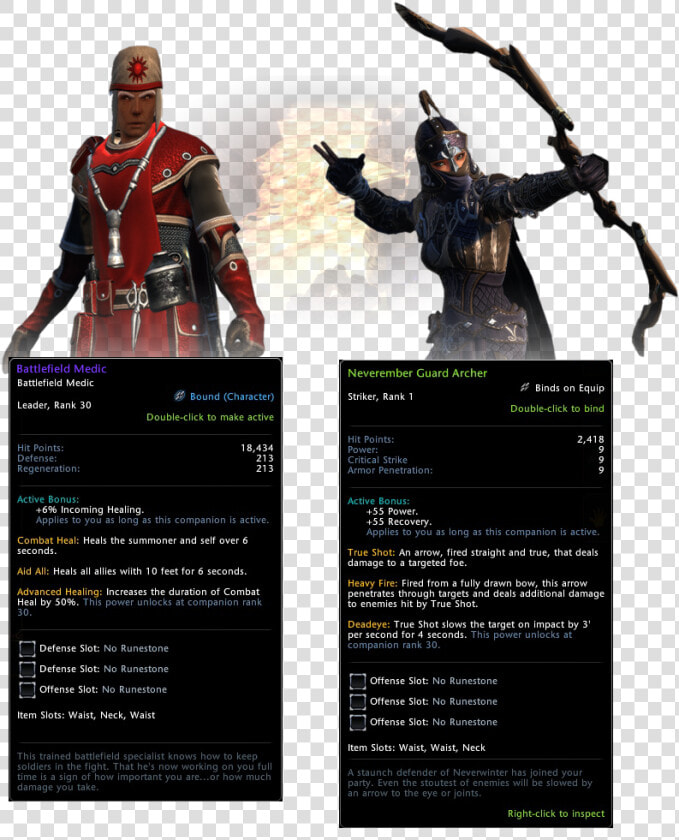 Neverwinter Battlefield Medic  HD Png DownloadTransparent PNG