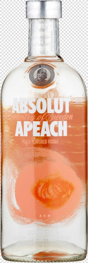 Absolut Vodka Peach  HD Png DownloadTransparent PNG