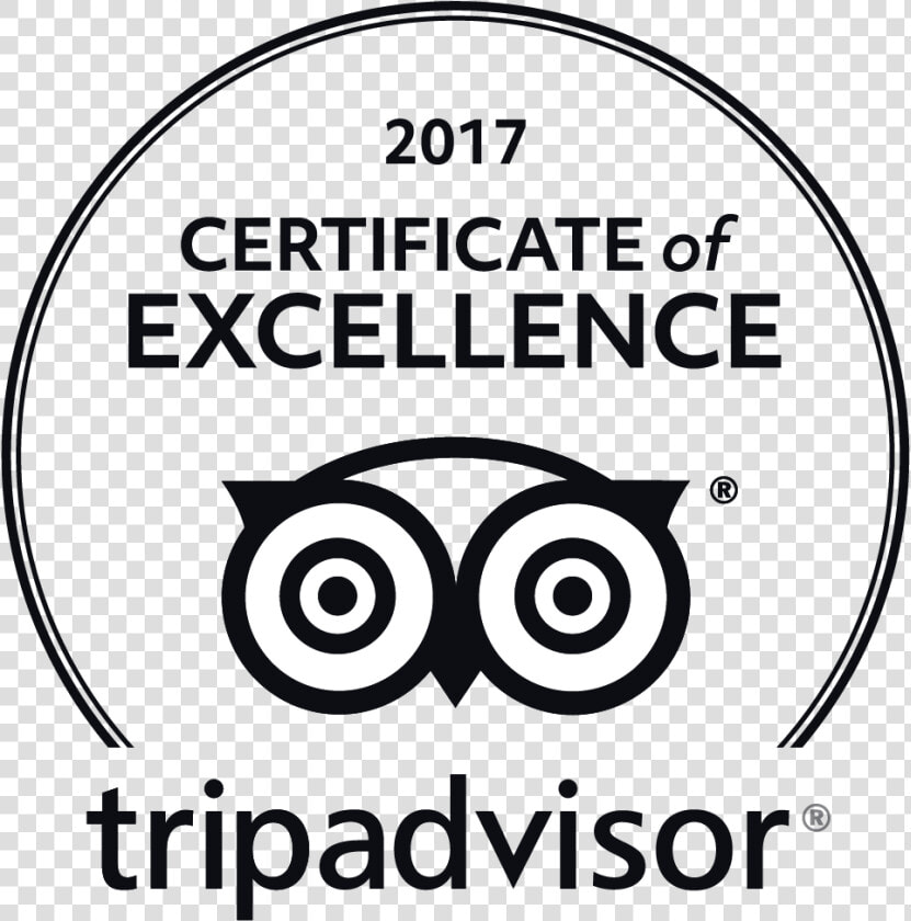 Tripadvisor Certificate Of Excellence 2018 White  HD Png DownloadTransparent PNG