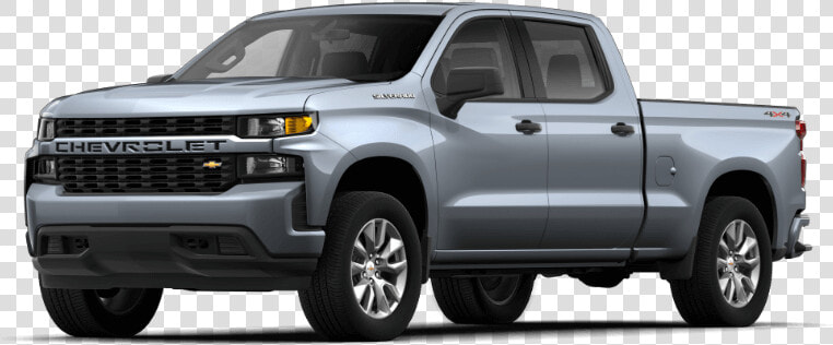 2019 Chevy Silverado Custom In Silver   2019 Chevy Silverado 1500 Red  HD Png DownloadTransparent PNG