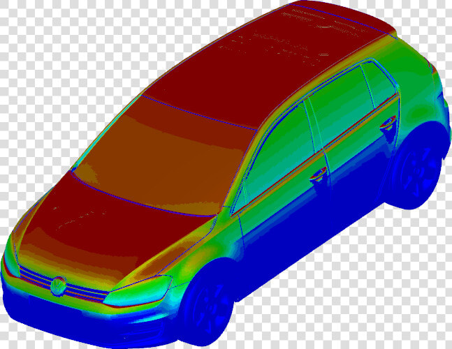 Image Showing Thermal Radiation Results On Car Body   Heat Radiation On Car  HD Png DownloadTransparent PNG