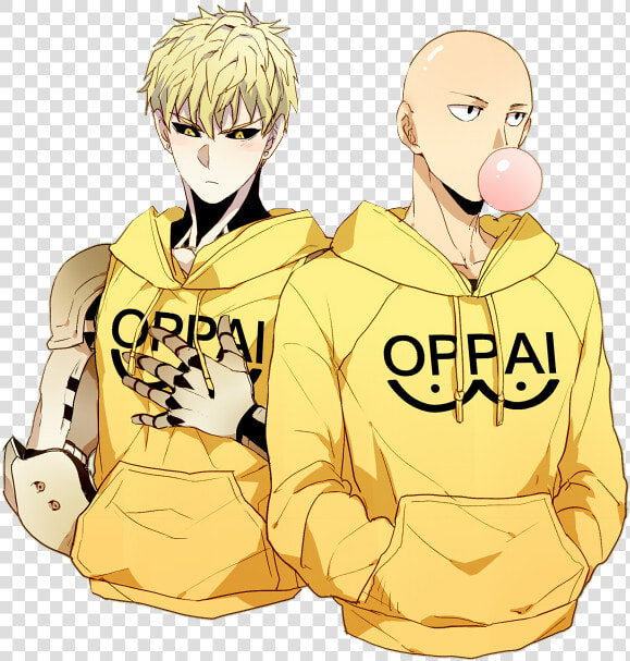 One Punch Man  Saitama  And Genos Image   One Punch Man Png  Transparent PngTransparent PNG