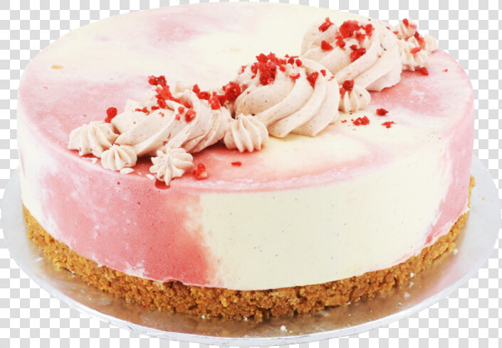 Strawberries  amp  Cream   Cheesecake  HD Png DownloadTransparent PNG