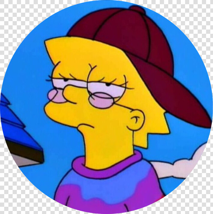  aesthetic  aestheticcircle  simpsons  simpson  cartoon   Aesthetic Cartoon Simpsons  HD Png DownloadTransparent PNG