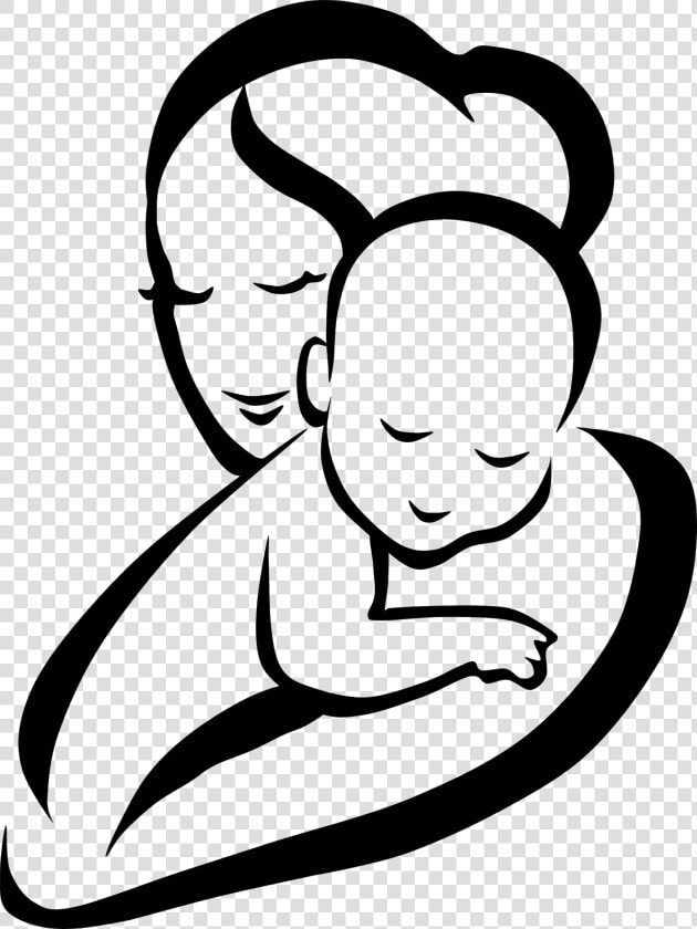 Mother Child Infant Clip Art   Mother And Baby Clipart Png  Transparent PngTransparent PNG