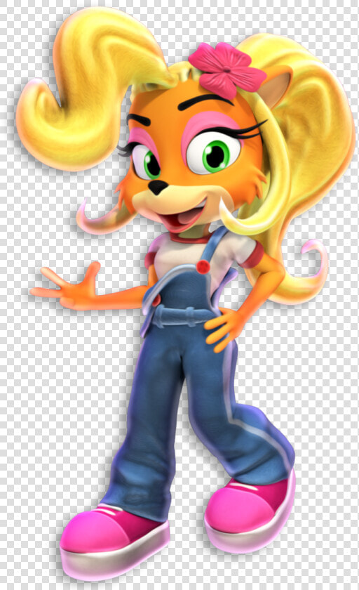 Made My Own Coco Bandicoot Model As Referenced From   Crash Bandicoot N Sane Trilogy Coco  HD Png DownloadTransparent PNG