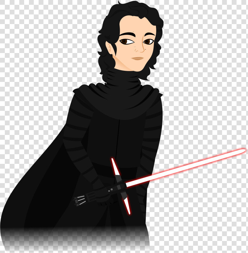 Ben Solo   Kylo Ren By The Queen Of Glamour  HD Png DownloadTransparent PNG