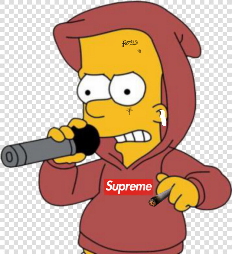  bartsimpson  bart  simpsons  sadbart   Dibujos De Bart Simpson  HD Png DownloadTransparent PNG