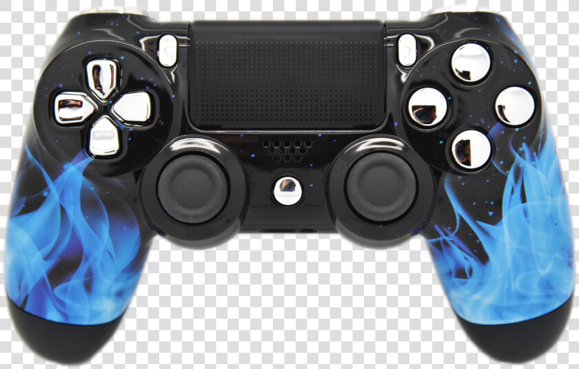 Blue Flame Ps4 Controller   Ps4 Controller Png Transparent  Png DownloadTransparent PNG