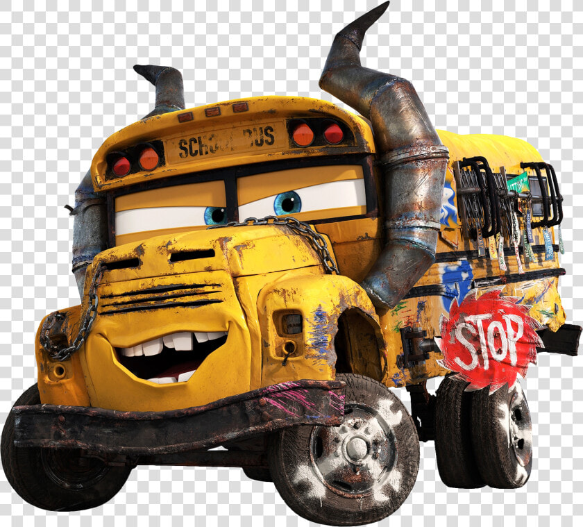 Lightning Mcqueen Mater Miss Fritter Cruz Ramirez Cars   Mrs Fritter Cars 3  HD Png DownloadTransparent PNG