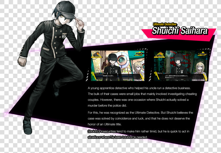 Shuichi Saihara   Danganronpa V3  Killing Harmony  HD Png DownloadTransparent PNG