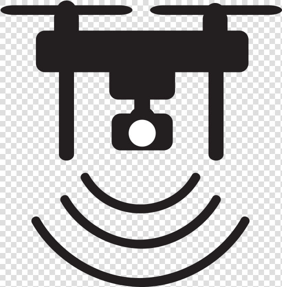 Drone Icon Design Connection Connect Wifi Transmition   Video Drone Clipart  HD Png DownloadTransparent PNG